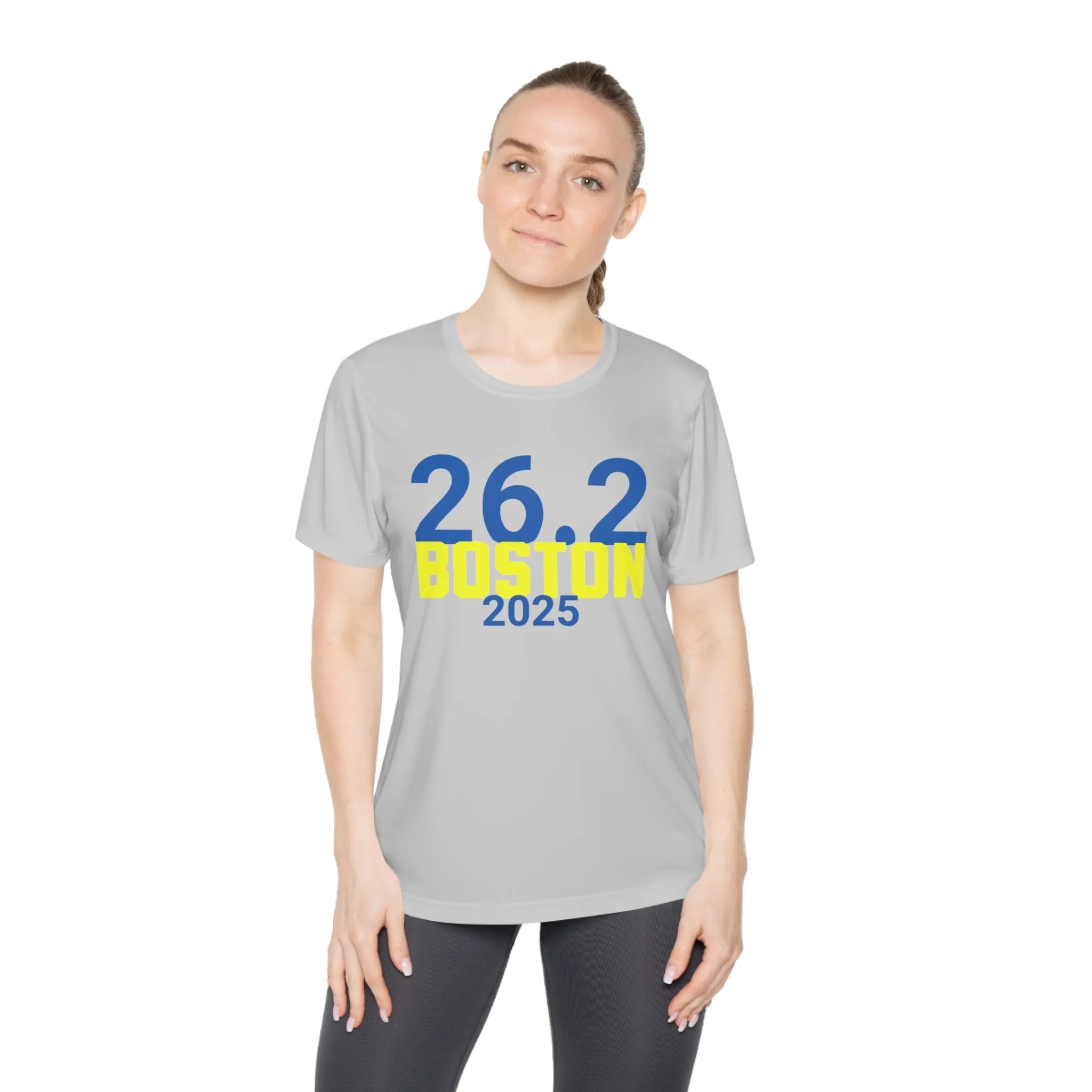 26.2 Boston 2025 - Women's Moisture Wicking Tee