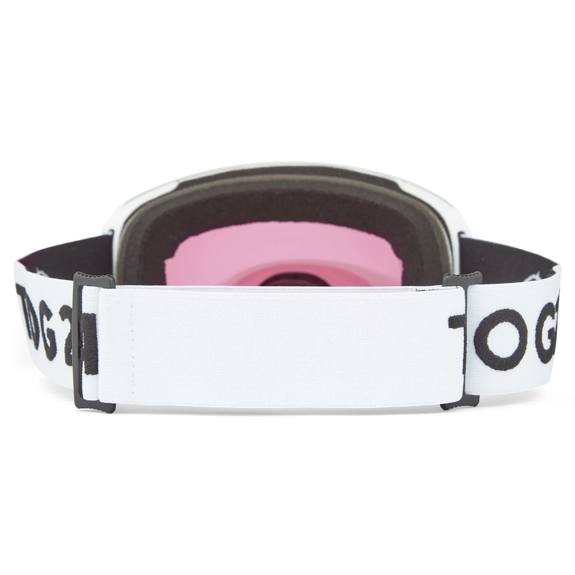 Arosa Goggles - Matt White/Vermillion
