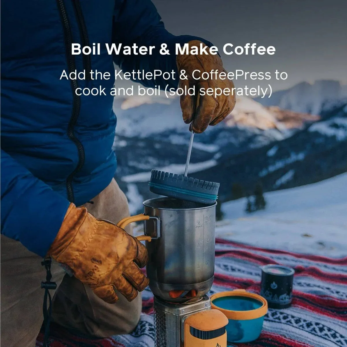 BioLite CampStove 2  Electricity Generating Wood Camp Stove