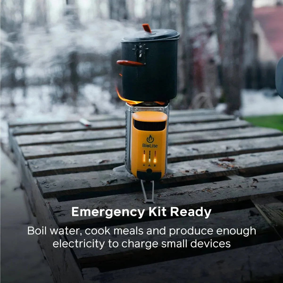 BioLite CampStove 2  Electricity Generating Wood Camp Stove