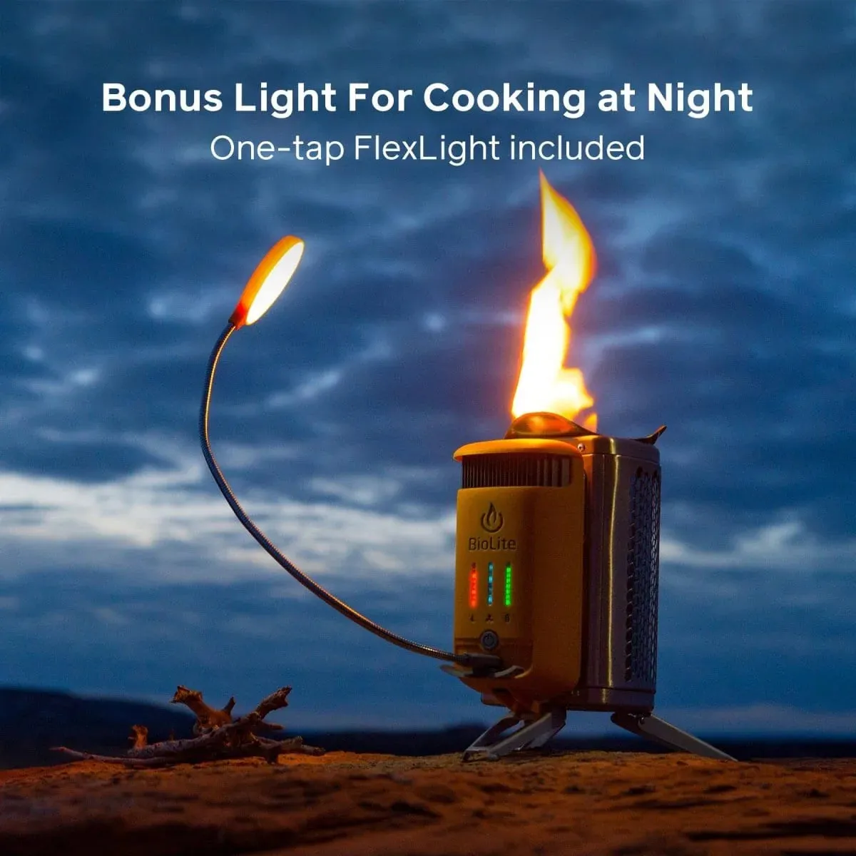 BioLite CampStove 2  Electricity Generating Wood Camp Stove