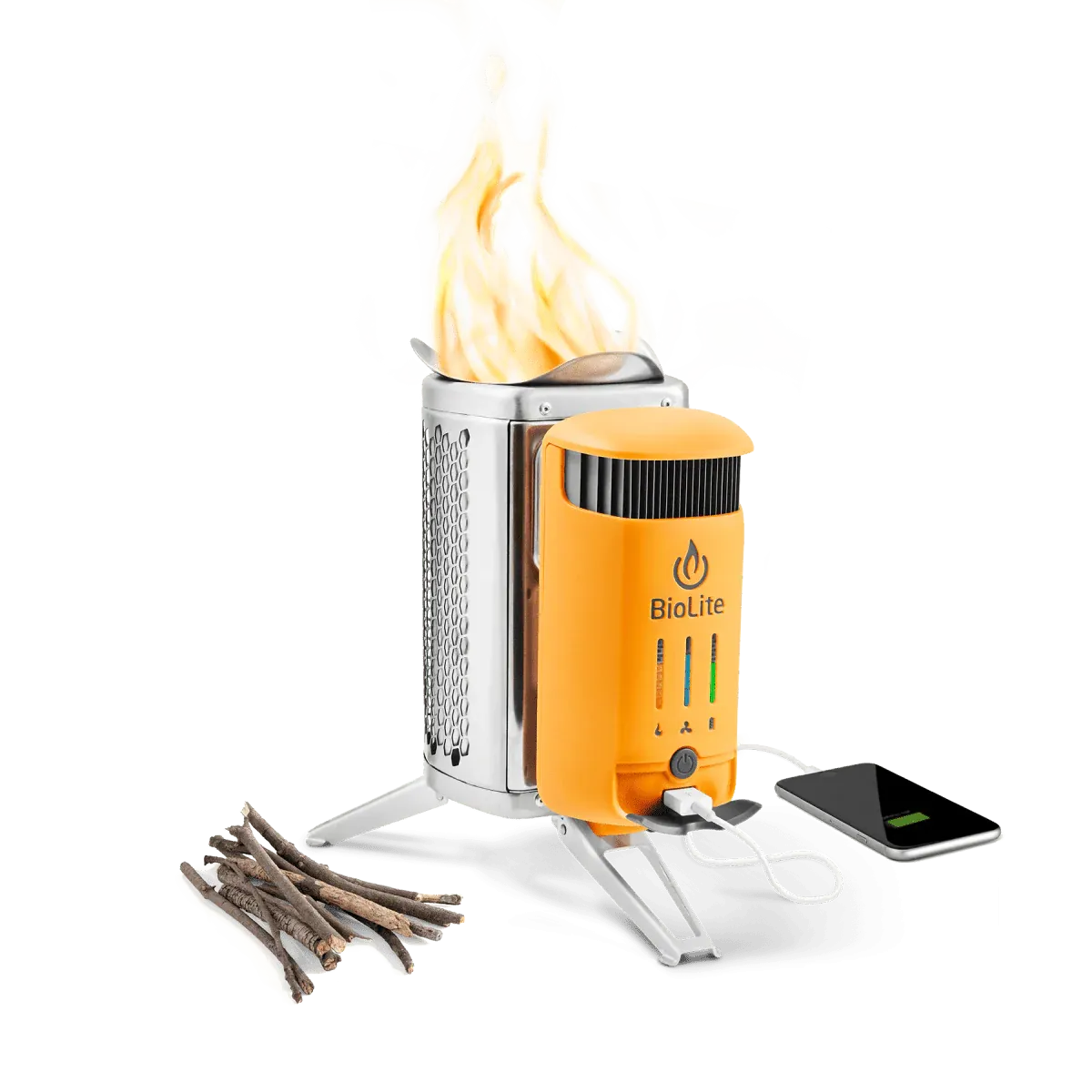 BioLite CampStove 2  Electricity Generating Wood Camp Stove