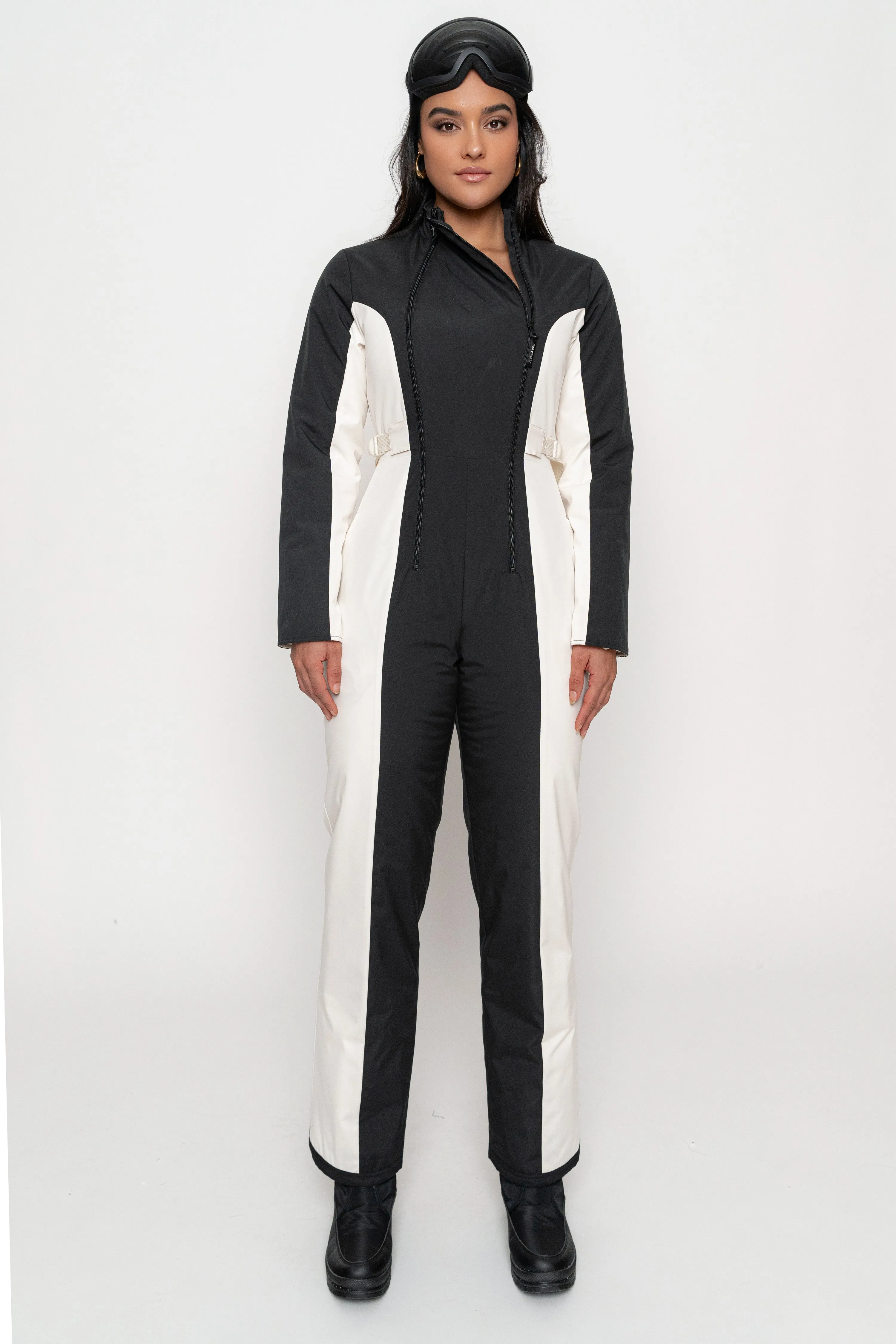 Black Polar Escape Ski Suit
