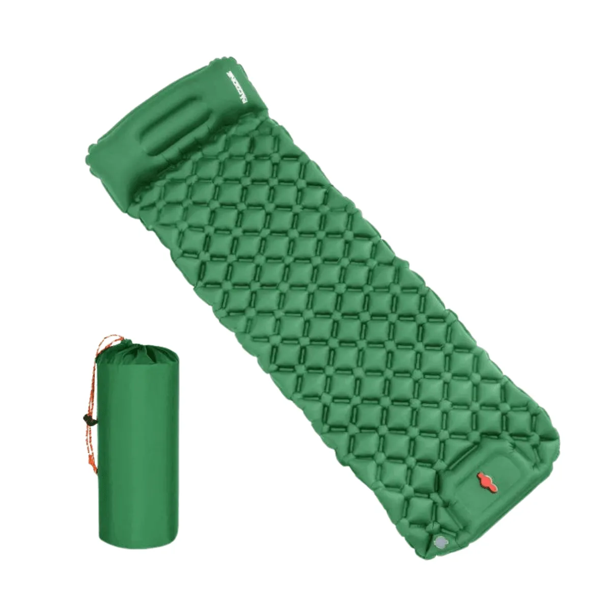 Camping Sleeping Pad with Built-in Pump, Ultralight & Waterproof, 75x23in Sleeping Surface, Compact & Portable for Hiking and Camping