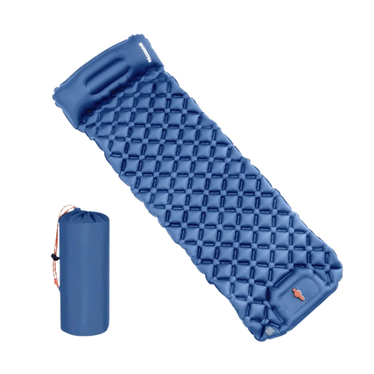 Camping Sleeping Pad with Built-in Pump, Ultralight & Waterproof, 75x23in Sleeping Surface, Compact & Portable for Hiking and Camping