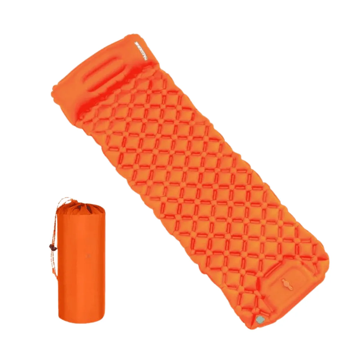 Camping Sleeping Pad with Built-in Pump, Ultralight & Waterproof, 75x23in Sleeping Surface, Compact & Portable for Hiking and Camping