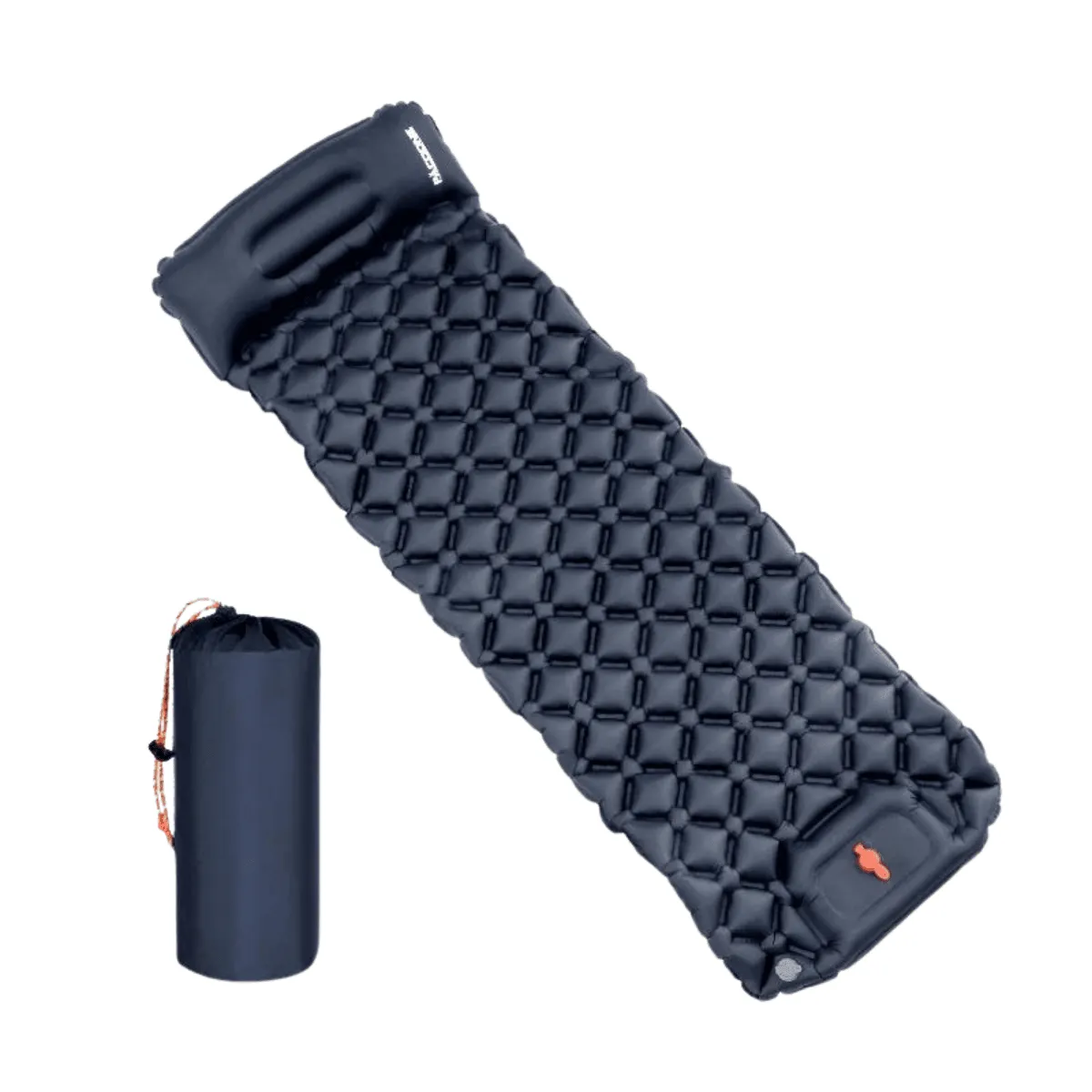 Camping Sleeping Pad with Built-in Pump, Ultralight & Waterproof, 75x23in Sleeping Surface, Compact & Portable for Hiking and Camping