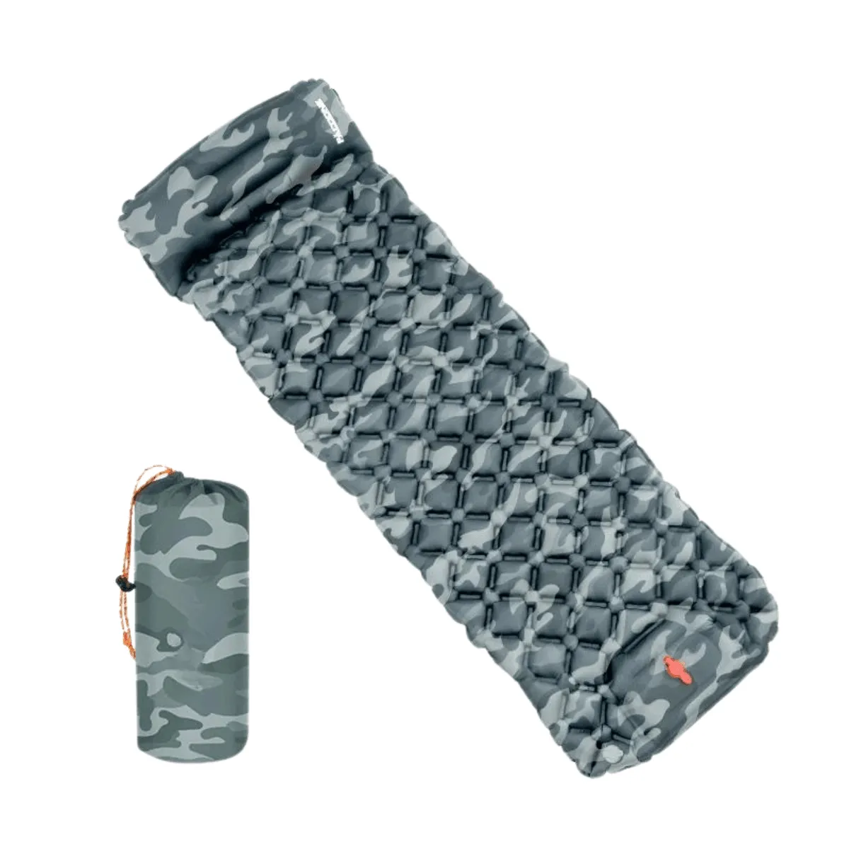 Camping Sleeping Pad with Built-in Pump, Ultralight & Waterproof, 75x23in Sleeping Surface, Compact & Portable for Hiking and Camping