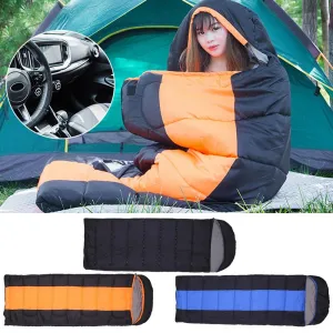 Cozy USB Heated Sleeping Bag – Ultralight Winter Camping Essential with Portable Warmth for Ultimate Comfort