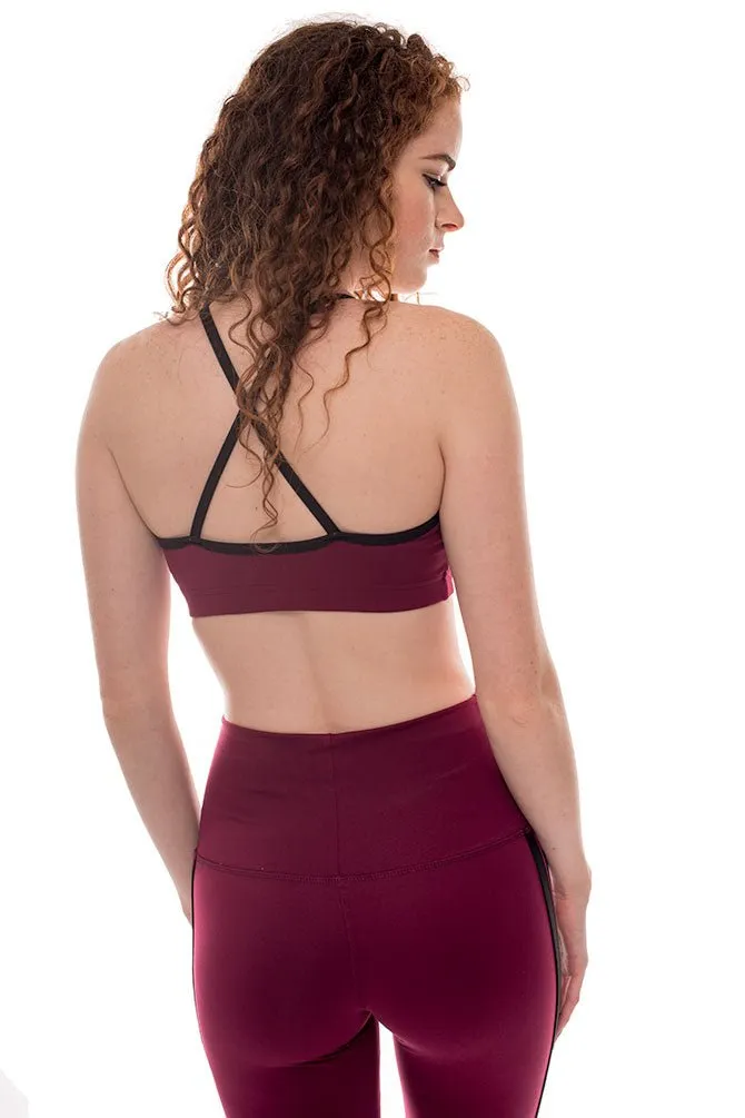 Cross Back Cami Bra