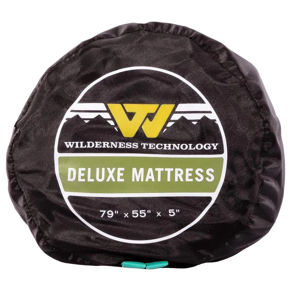 DELUXE AIR MATRESS WITH PUMP