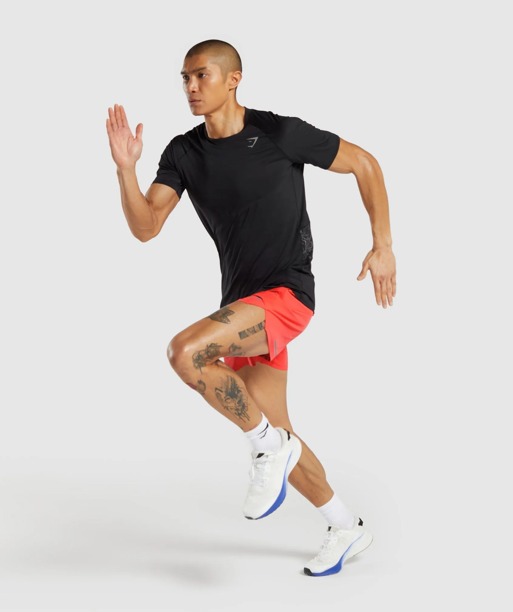 Gymshark Speed 5" Shorts - Wannabe Orange