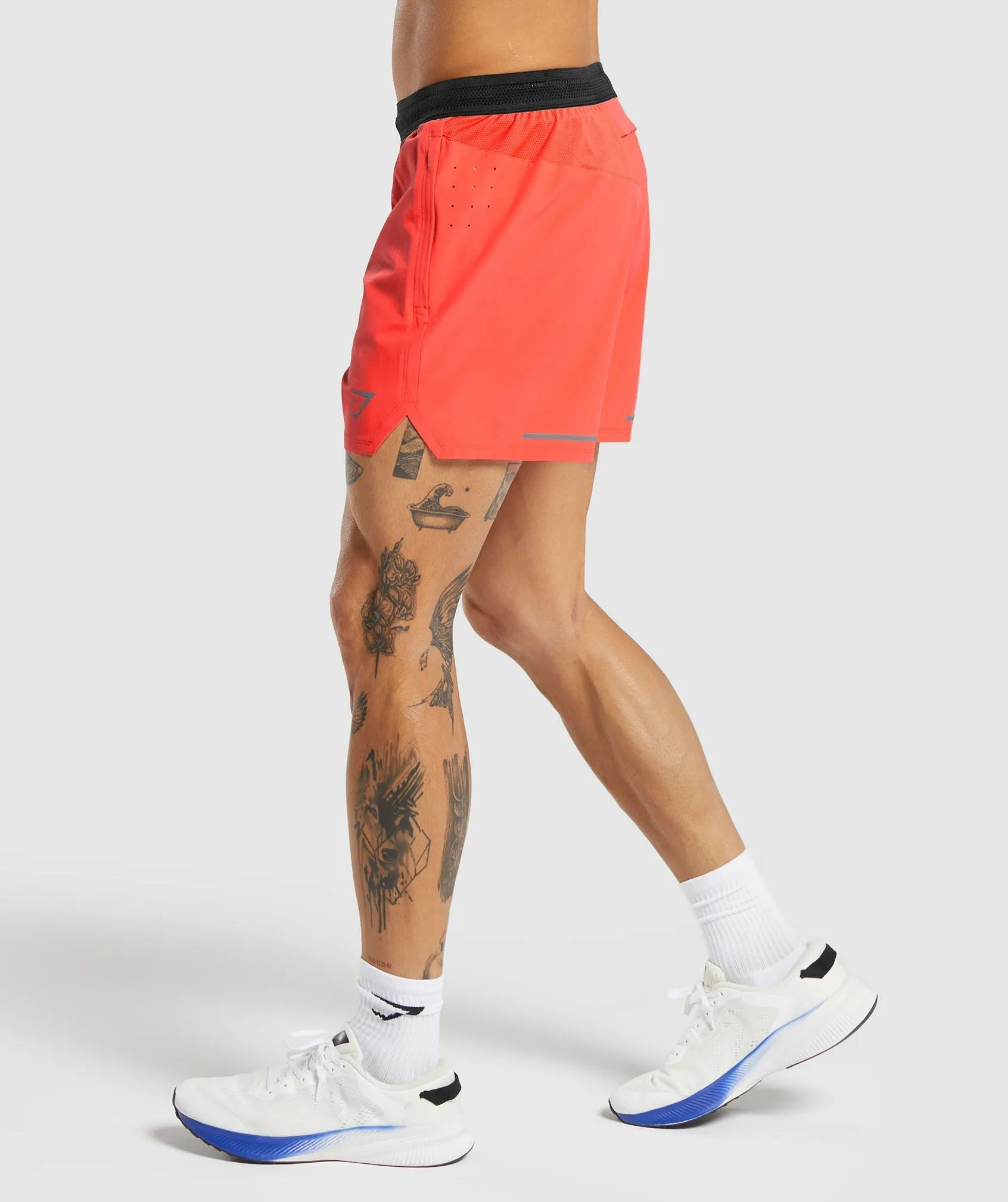 Gymshark Speed 5" Shorts - Wannabe Orange