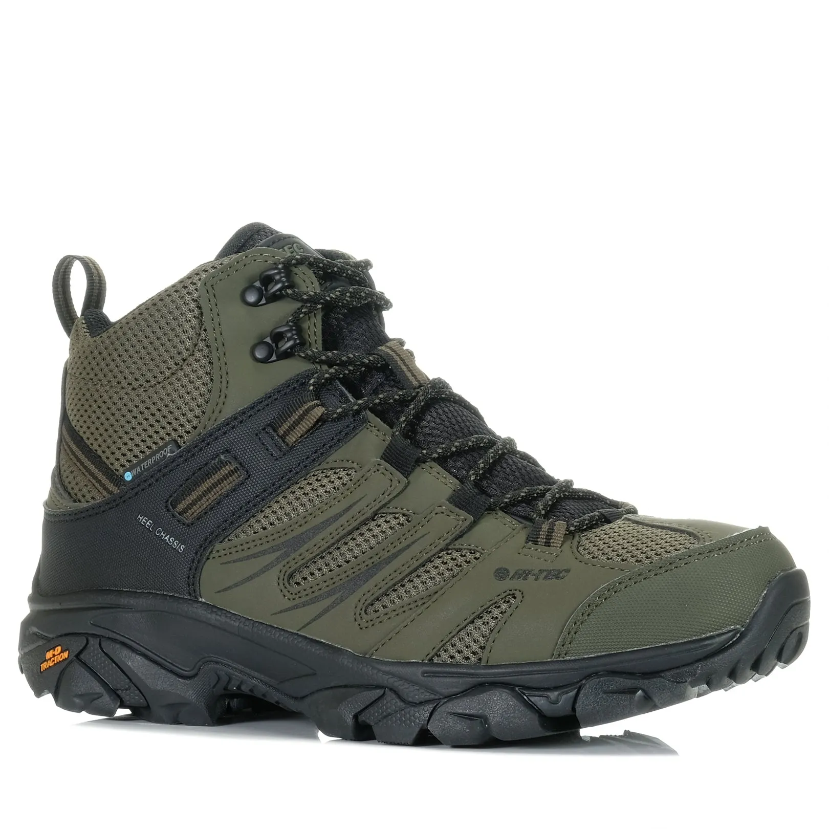 Hi-Tec Tarantula Mid Waterproof Black/Olive/Night