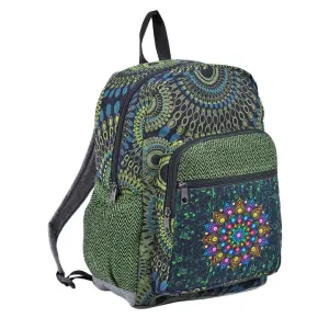 Hippie Boho Cotton Daypack Backpack