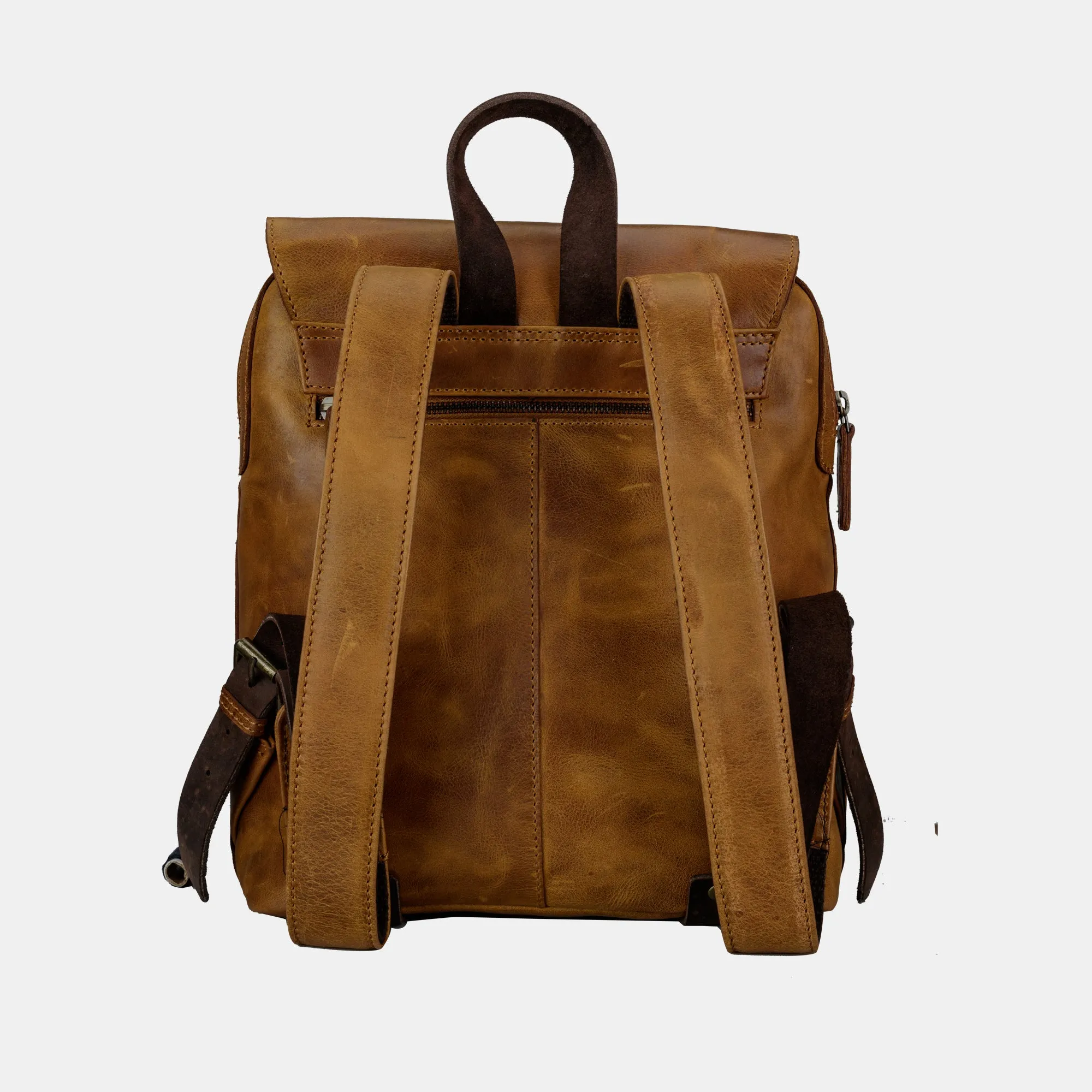 Leather Hiking Vintage Backpack