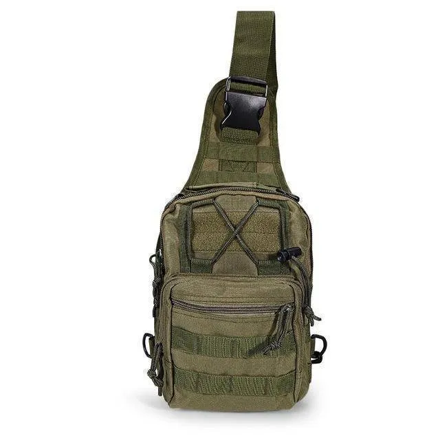 Military Survival Shoulder Tactical Sling Backpack Bag