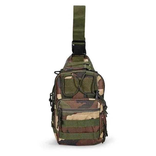 Military Survival Shoulder Tactical Sling Backpack Bag