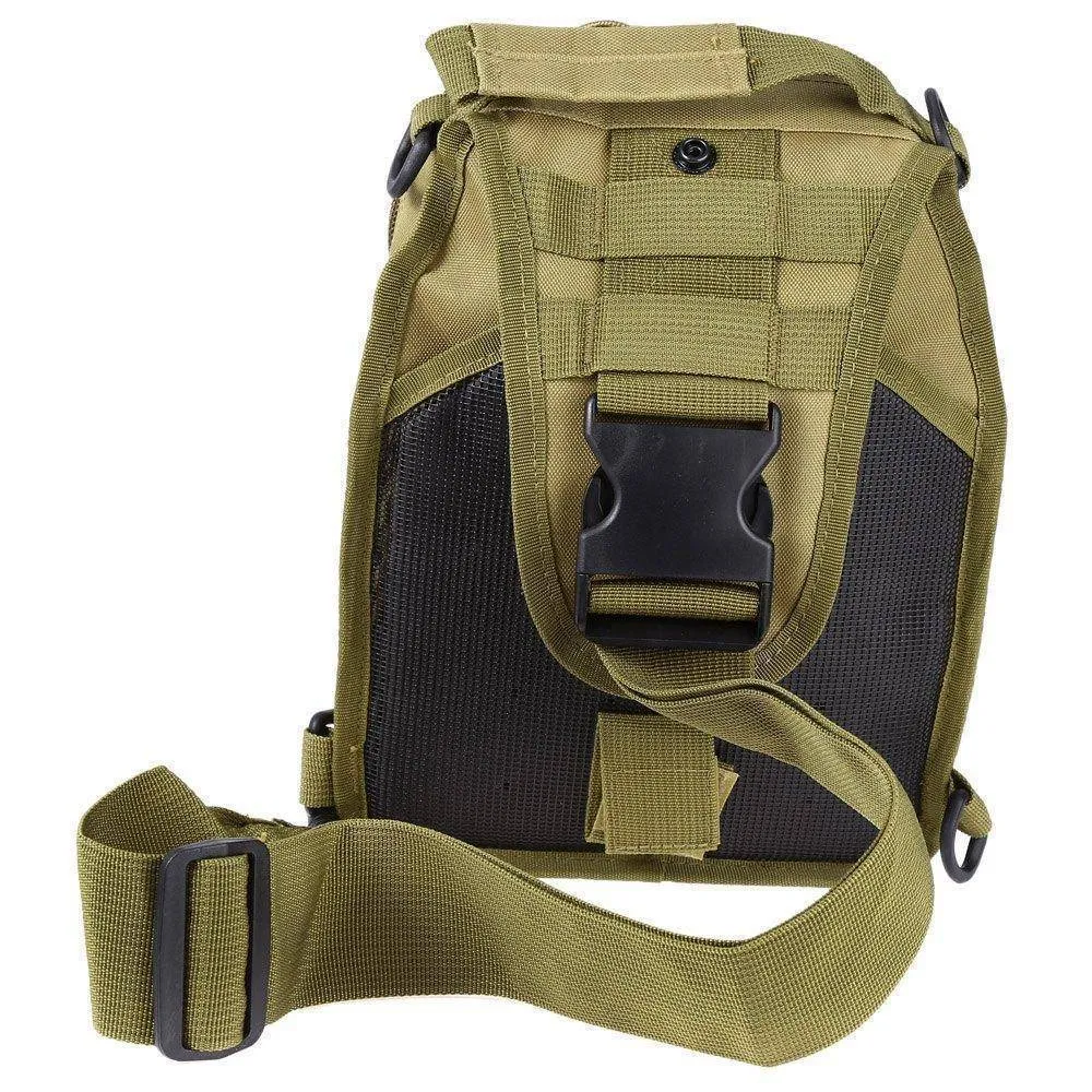 Military Survival Shoulder Tactical Sling Backpack Bag