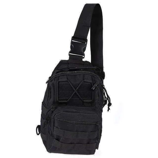 Military Survival Shoulder Tactical Sling Backpack Bag