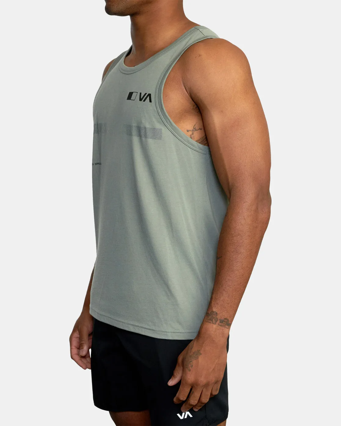 Pix Bar Performance Workout Tank Top - Agave Green