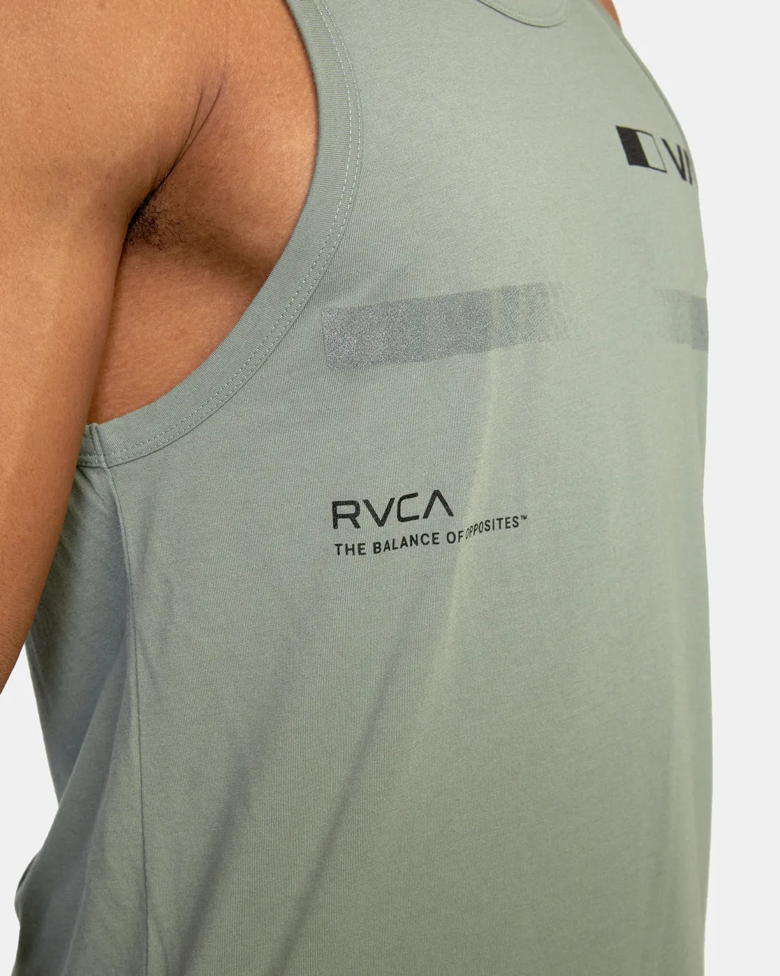 Pix Bar Performance Workout Tank Top - Agave Green