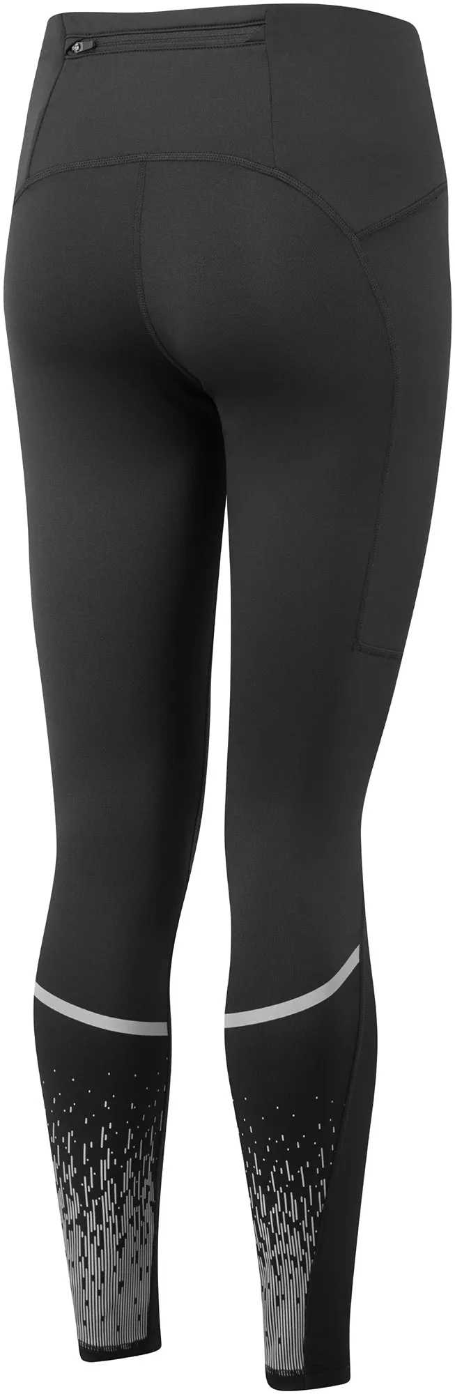 Ronhill Tech Reflect Womens Long Running Tights - Black