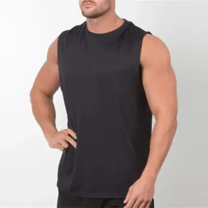 Sleek Men's Gym Stringer Vest