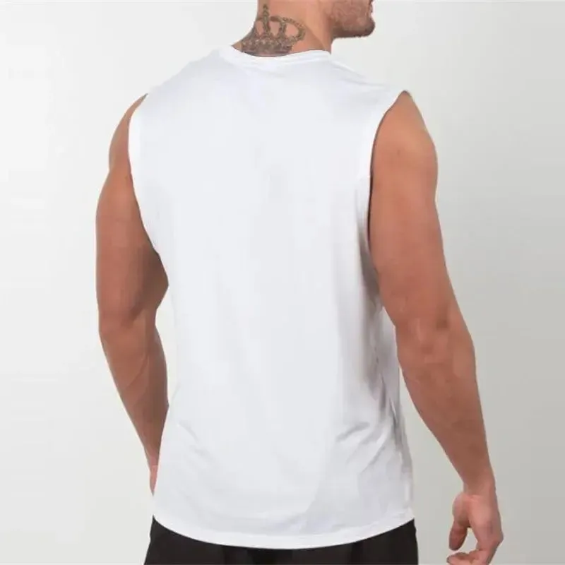 Sleek Men's Gym Stringer Vest