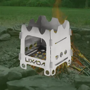 Titanium Portable Ultralight Folding Wood Stove