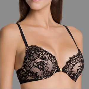 Wolford - Belle Fleur Racerback Bra - Black