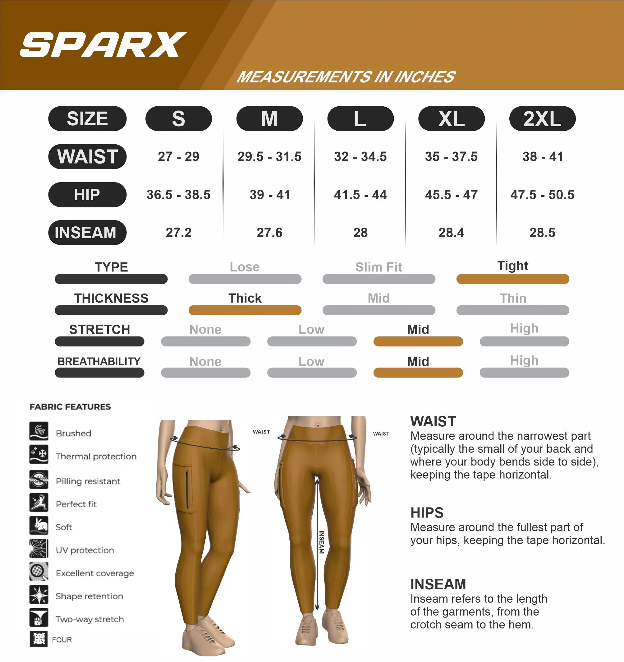 Women Beige Running Tights