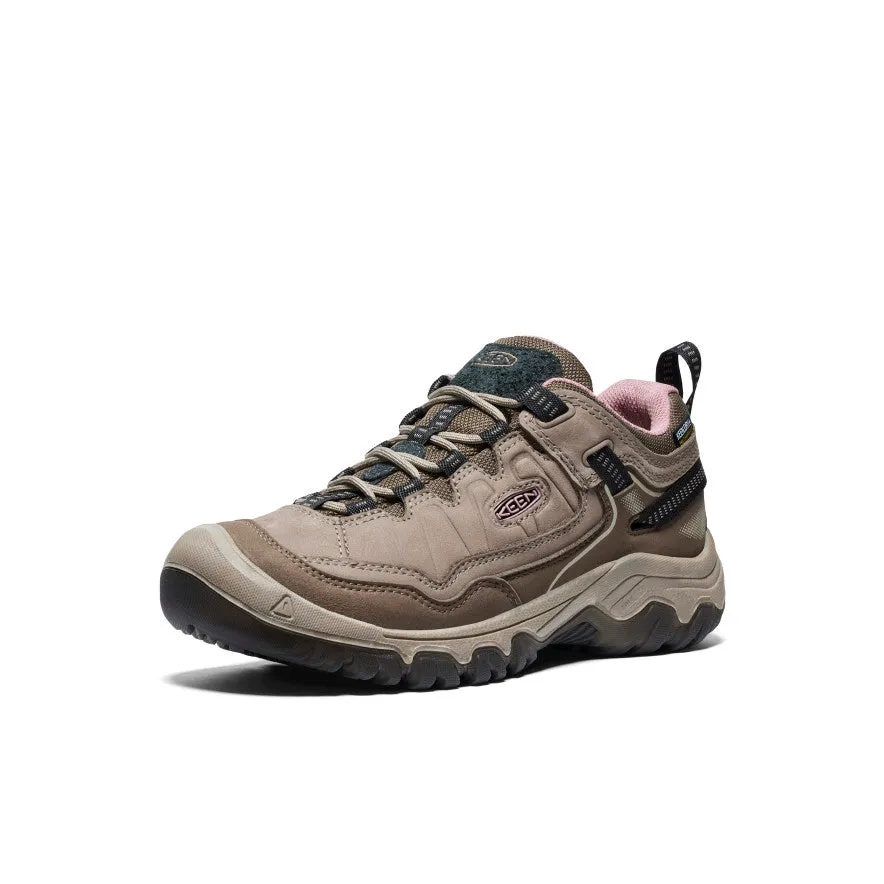 Women's Targhee IV Waterproof Hiking Shoe  |  Brindle/Nostalgia Rose